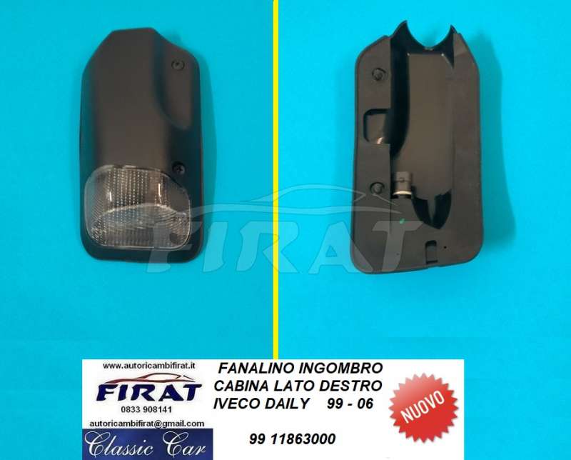 FANALINO INGOMBRO CABINA IVECO DAILY 99-06 DESTRO (11863000)